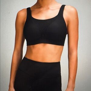 lululemon athletica Black Run Times Bra High Support, 38C